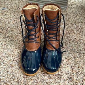 Sporto lined winter duck boot